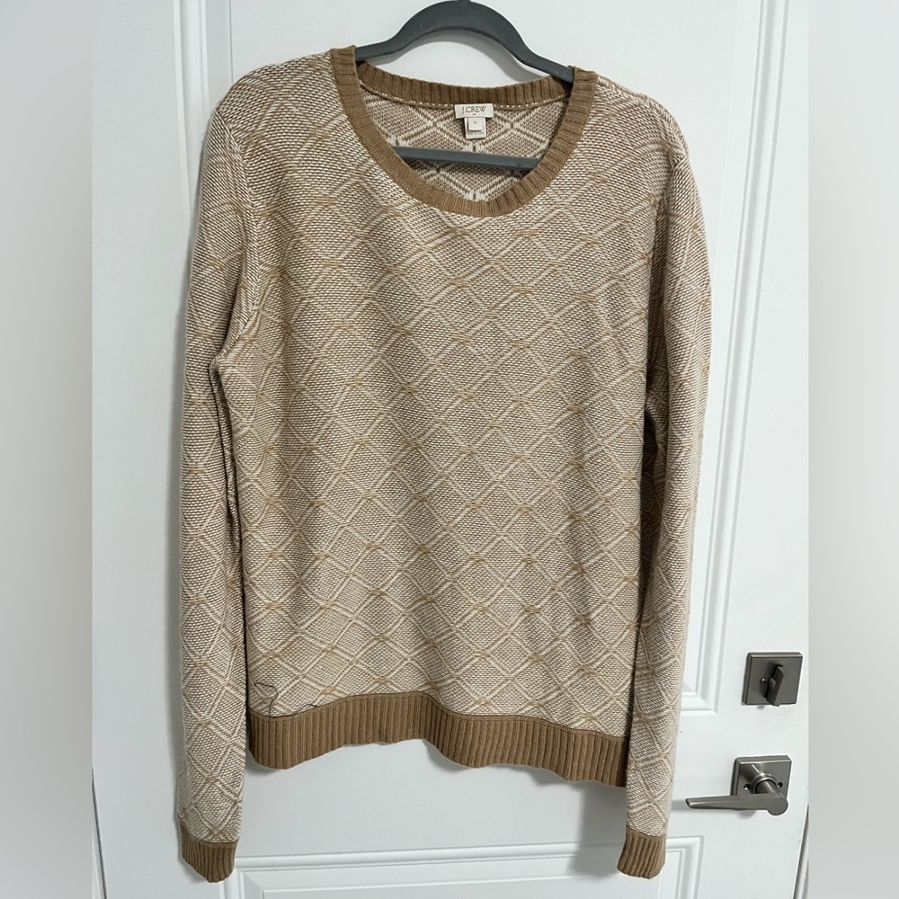 NWOT - J Crew Women’s Merino Wool Blended Sweater- Size XL